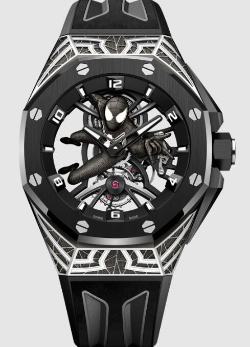 Review Audemars Piguet Concept Replica ROYAL OAK CONCEPT SPIDER-MAN TOURBILLON 26632CN.OO.D100CA.01 watch - Click Image to Close